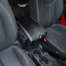 For 2011-2018 Jeep Wrangler JK Center Armrest Box Cover Leather Pad with Storage Bag RT-TCZ