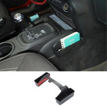 For 2011-2018 Jeep Wrangler JK Center Console Gear Shift Side Storage Box Black RT-TCZ
