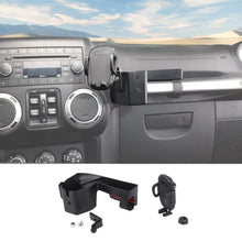 For 2011-2018 Jeep Wrangler JK Co-pilot Grab Bar Mount Mobile Phone Holder Bracket Storage Box RT-TCZ