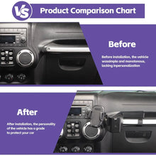 For 2011-2018 Jeep Wrangler JK Co-pilot Grab Bar Mount Mobile Phone Holder Bracket Storage Box RT-TCZ