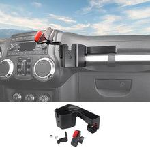For 2011-2018 Jeep Wrangler JK Co-pilot Grab Bar Mount Mobile Phone Holder Bracket Storage Box RT-TCZ