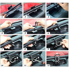 For 2011-2018 Jeep Wrangler JK Dash Mount Phone Bracket Chuck Stainless Steel RT-TCZ