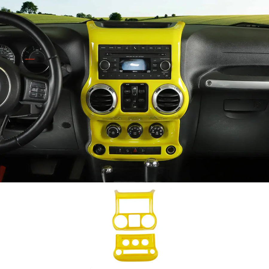 RT-TCZ Dashboard & Air Conditioning Switch Panel Frame Cover Trims