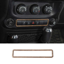 For 2011-2018 Jeep Wrangler JK Emergency Lamp Lights Switch Frame Trim RT-TCZ