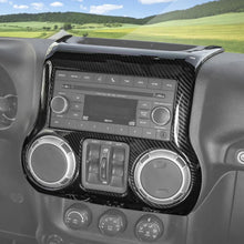 For 2011-2018 Jeep Wrangler JK JKU Center Console Dashboard Control Panel Cover Trim RT-TCZ