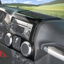 For 2011-2018 Jeep Wrangler JK JKU Center Console Dashboard Control Panel Cover Trim RT-TCZ