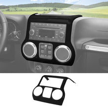 For 2011-2018 Jeep Wrangler JK JKU Center Console Dashboard Control Panel Cover Trim RT-TCZ