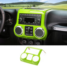 For 2011-2018 Jeep Wrangler JK JKU Center Console Dashboard Control Panel Cover Trim RT-TCZ