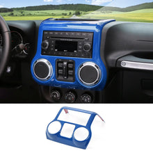 For 2011-2018 Jeep Wrangler JK JKU Center Console Dashboard Control Panel Cover Trim RT-TCZ