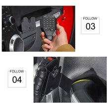 For 2011-2018 Jeep Wrangler JK JKU Co-pilot Side Radio Microphone Mounting Holder Mount RT-TCZ