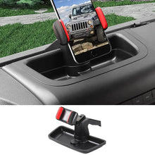 For 2011-2018 Jeep Wrangler JK JKU Dashboard Phone Holder Mount Dash Tray Storage Organizer RT-TCZ