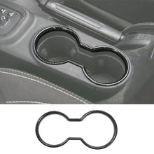 For 2011-2018 Jeep Wrangler JK JKU Front Water Cup Holder Trim Cover ABS Interior Decor RT-TCZ