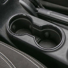 For 2011-2018 Jeep Wrangler JK JKU Front Water Cup Holder Trim Cover ABS Interior Decor RT-TCZ