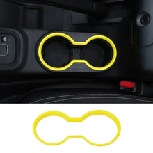 For 2011-2018 Jeep Wrangler JK JKU Front Water Cup Holder Trim Cover ABS Interior Decor RT-TCZ