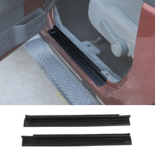 For 2011-2018 Jeep Wrangler JK JKU Front & Rear Door Sill Plate Threshold Guards (Protectors Door Entry Cover) RT-TCZ