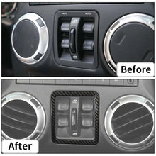 For 2011-2018 Jeep Wrangler JK JKU Window Control Switch Button Panel Frame Cover Trim RT-TCZ