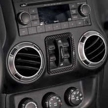 For 2011-2018 Jeep Wrangler JK JKU Window Control Switch Button Panel Frame Cover Trim RT-TCZ