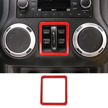 For 2011-2018 Jeep Wrangler JK JKU Window Control Switch Button Panel Frame Cover Trim RT-TCZ