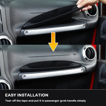 For 2011-2018 Jeep Wrangler JK Passenger Co-Pilot Grab Bar Storage Box Handle Tray Organizer RT-TCZ