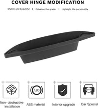 For 2011-2018 Jeep Wrangler JK Passenger Co-Pilot Grab Bar Storage Box Handle Tray Organizer RT-TCZ
