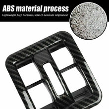 For 2011-2018 Jeep Wrangler JKU 4-Door Window Lift Switch Button Panel Cover Trim RT-TCZ
