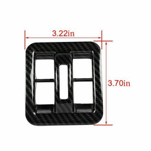 For 2011-2018 Jeep Wrangler JKU 4-Door Window Lift Switch Button Panel Cover Trim RT-TCZ