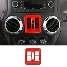 For 2011-2018 Jeep Wrangler JKU 4-Door Window Lift Switch Button Panel Cover Trim RT-TCZ