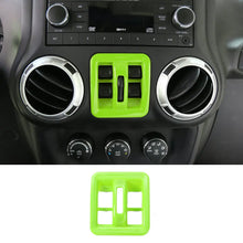 For 2011-2018 Jeep Wrangler JKU 4-Door Window Lift Switch Button Panel Cover Trim RT-TCZ