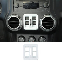 For 2011-2018 Jeep Wrangler JKU 4-Door Window Lift Switch Button Panel Cover Trim RT-TCZ