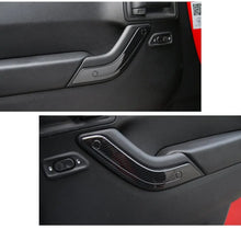 For 2011-2018 Jeep Wrangler JKU 4Doors Interior Door Handle Cover Trim RT-TCZ