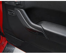 For 2011-2018 Jeep Wrangler JKU 4Doors Interior Door Handle Cover Trim RT-TCZ