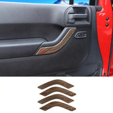 For 2011-2018 Jeep Wrangler JKU 4Doors Interior Door Handle Cover Trim RT-TCZ