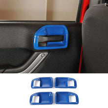 For 2011-2018 Jeep Wrangler JKU Inner Door Handle Bowl Cover Trim RT-TCZ