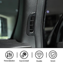 For 2011-2021 Jeep Grand Cherokee WK2 2pcs Front A-Pillar Air Vent Frame Trim Cover RT-TCZ
