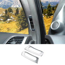 For 2011-2021 Jeep Grand Cherokee WK2 2pcs Front A-Pillar Air Vent Frame Trim Cover RT-TCZ