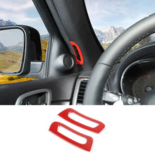 For 2011-2021 Jeep Grand Cherokee WK2 2pcs Front A-Pillar Air Vent Frame Trim Cover RT-TCZ