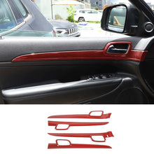 For 2011-2021 Jeep Grand Cherokee WK2 4X Inner Door Handle Trim Decor Cover RT-TCZ