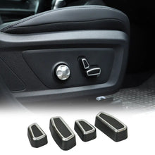 For 2011-2021 Jeep Grand Cherokee WK2 4x Seat Adjustment Switch Button Decor Cover Trim RT-TCZ
