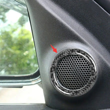 For 2011-2021 Jeep Grand Cherokee WK2 A-Pillar Door Audio Speaker Ring Trim, Loudspeaker Decorations Circle Trims RT-TCZ