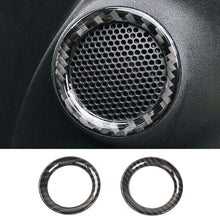 For 2011-2021 Jeep Grand Cherokee WK2 A-Pillar Door Audio Speaker Ring Trim, Loudspeaker Decorations Circle Trims RT-TCZ