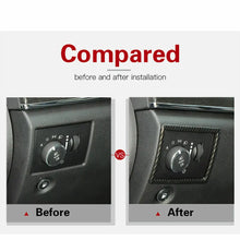 For 2011-2021 Jeep Grand Cherokee WK2 Headlight Switch Button Frame Trim RT-TCZ
