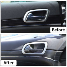 For 2011-2021 Jeep Grand Cherokee WK2 Interior Door Handle Frame Cover Trim Decor RT-TCZ