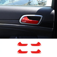 For 2011-2021 Jeep Grand Cherokee WK2 Interior Door Handle Frame Cover Trim Decor RT-TCZ