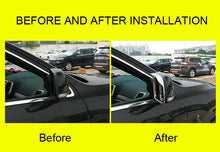 For 2011-2021 Jeep Grand Cherokee WK2 Rearview Mirror Rain Eyebrow Frame Trim 2pcs RT-TCZ