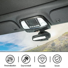 For 2011-2021 Jeep Grand Cherokee WK2 Top Reading Light Trim, Front Roof Frame RT-TCZ