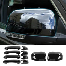 For 2011+ Jeep Grand Cherokee 10x Door Handle Cover Rearview Mirror Shell Trim RT-TCZ