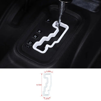 For 2011–2018 Jeep Wrangler JK Gear Shift Panel Accent Bezel Trim RT-TCZ