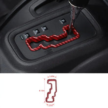 For 2011–2018 Jeep Wrangler JK Gear Shift Panel Accent Bezel Trim RT-TCZ