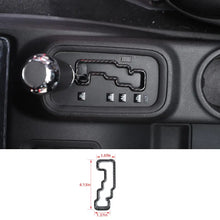 For 2011–2018 Jeep Wrangler JK Gear Shift Panel Accent Bezel Trim RT-TCZ