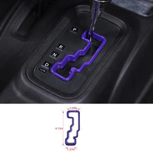 For 2011–2018 Jeep Wrangler JK Gear Shift Panel Accent Bezel Trim RT-TCZ